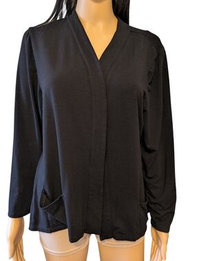Habitat Black Cardigan Women's XL